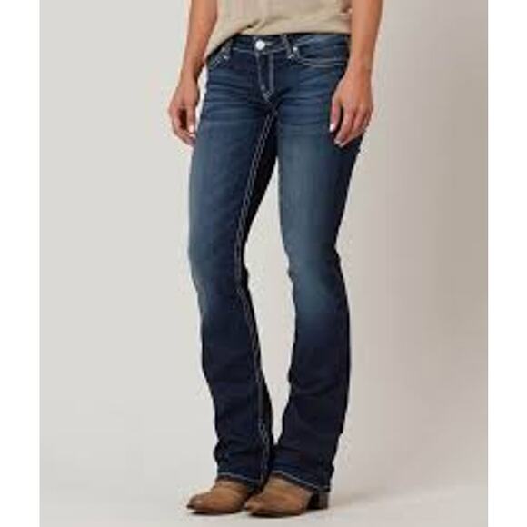 BKE Culture Low Rise Straight Leg Jeans 28 x 31.5 US 6 - Picture 1 of 11